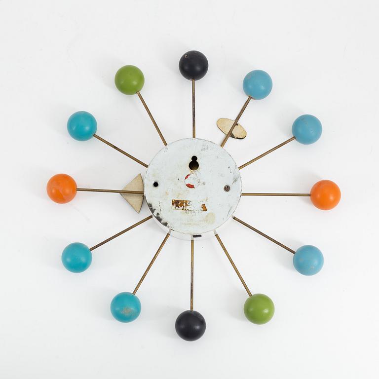 George Nelson, väggklocka "Ball", Howard Miller Clock Co Michigan, USA.