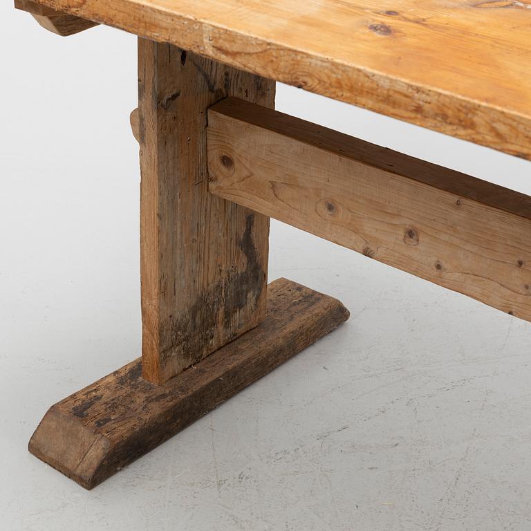 A provincial table, 19th/20th century.