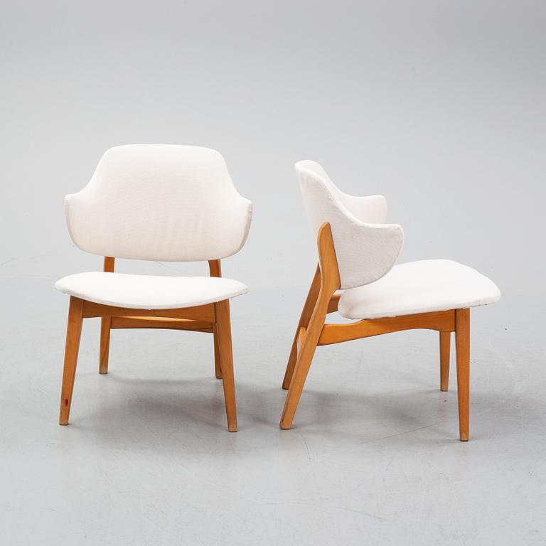 A pair of 'Winni' armchairs from IKEA, 1960's.