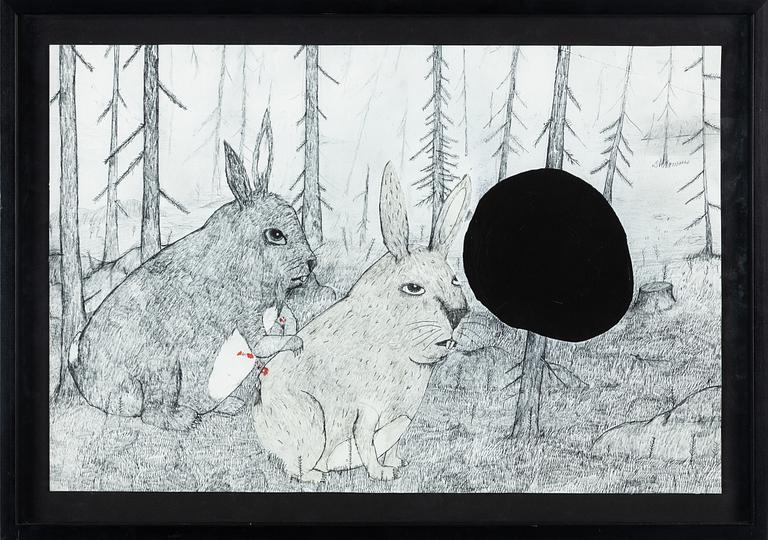 Ragnar Persson, lithograph. SIgned and numbered 1/5 on verso.