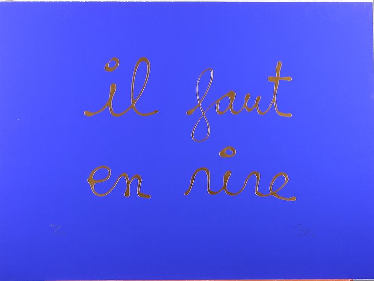 PORTFÖLJ, Nice Carnaval du Rire 1990. Sign o numr 185/350.