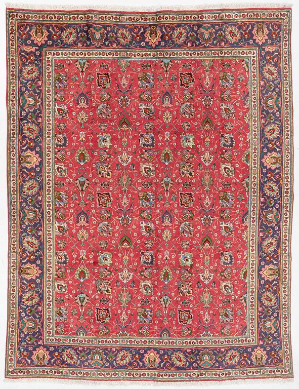 Rug, Tabriz, approx. 385 x 300 cm.