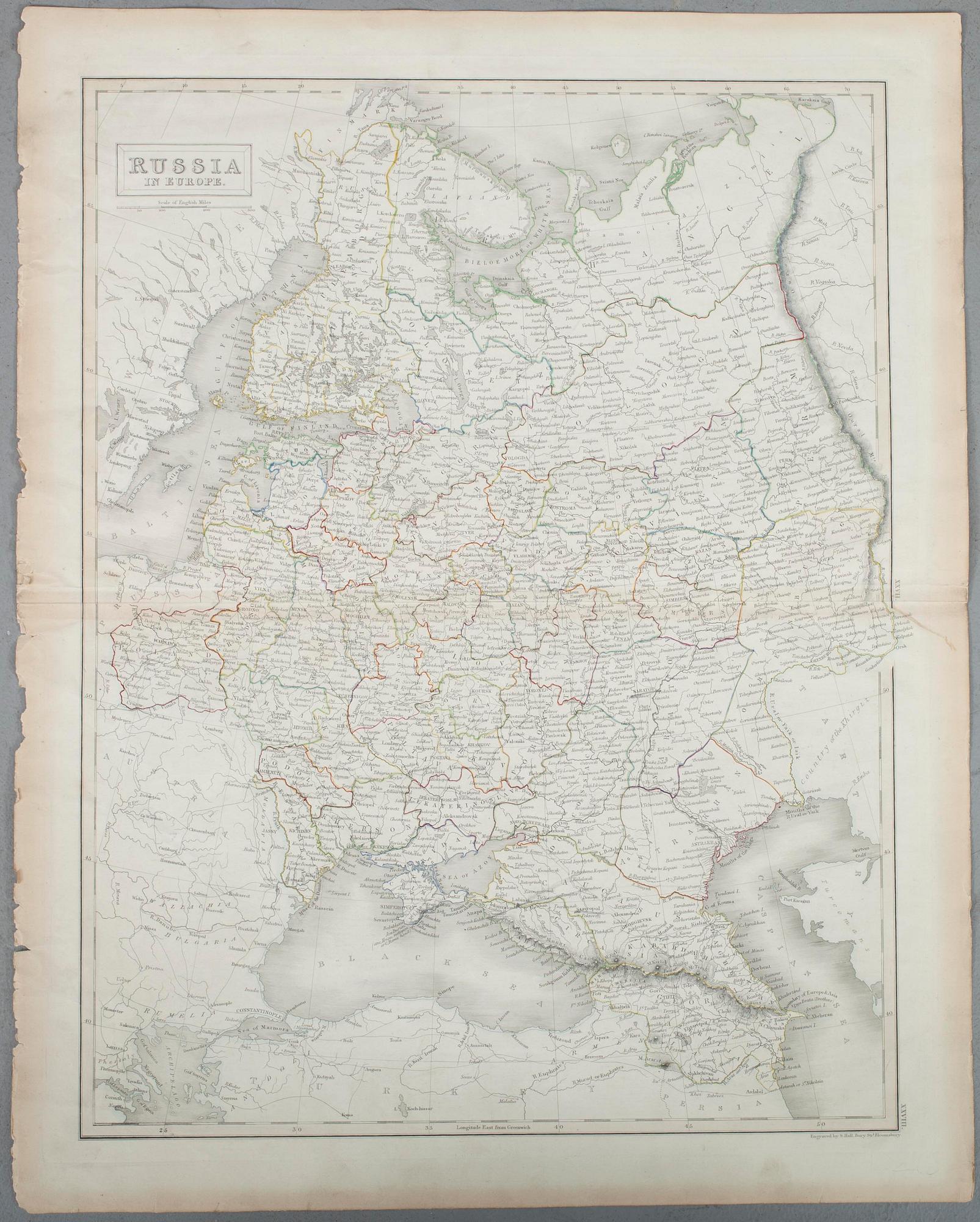 KARTOR, 4 st, Ryssland 1830-1860-tal.