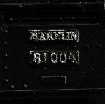 MODELLTÅGSLOK, 4 st, Märklin, Tyskland.