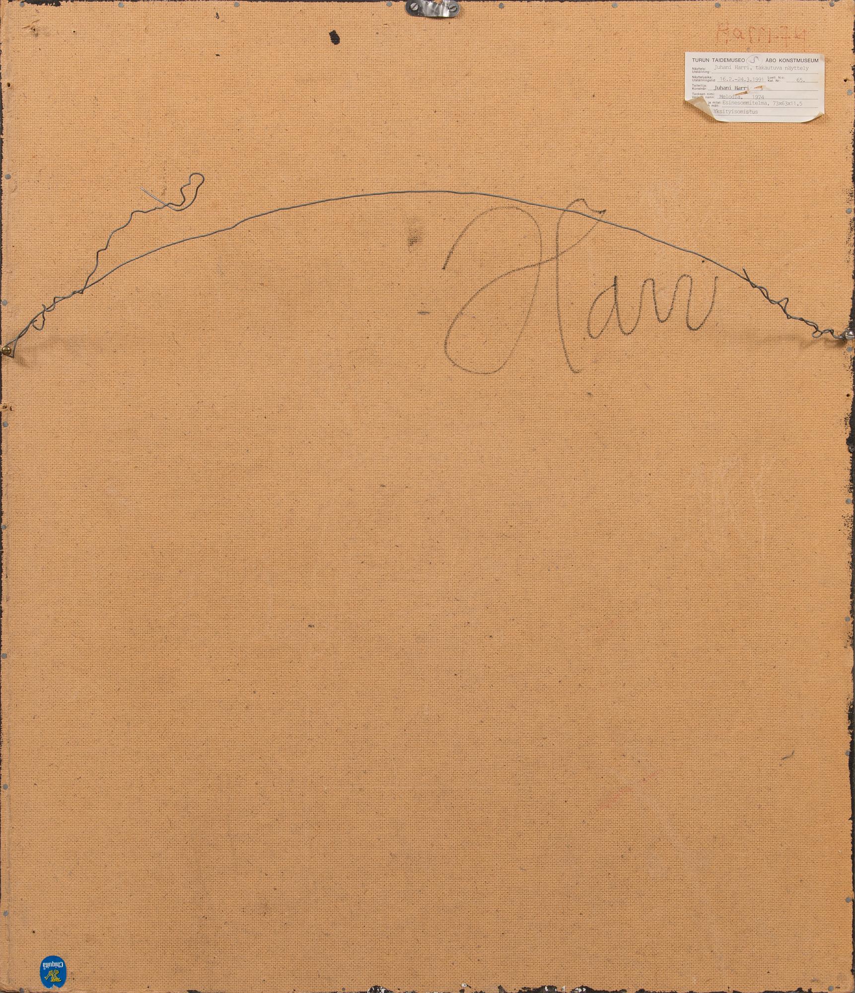 Juhani Harri, "Melodia".