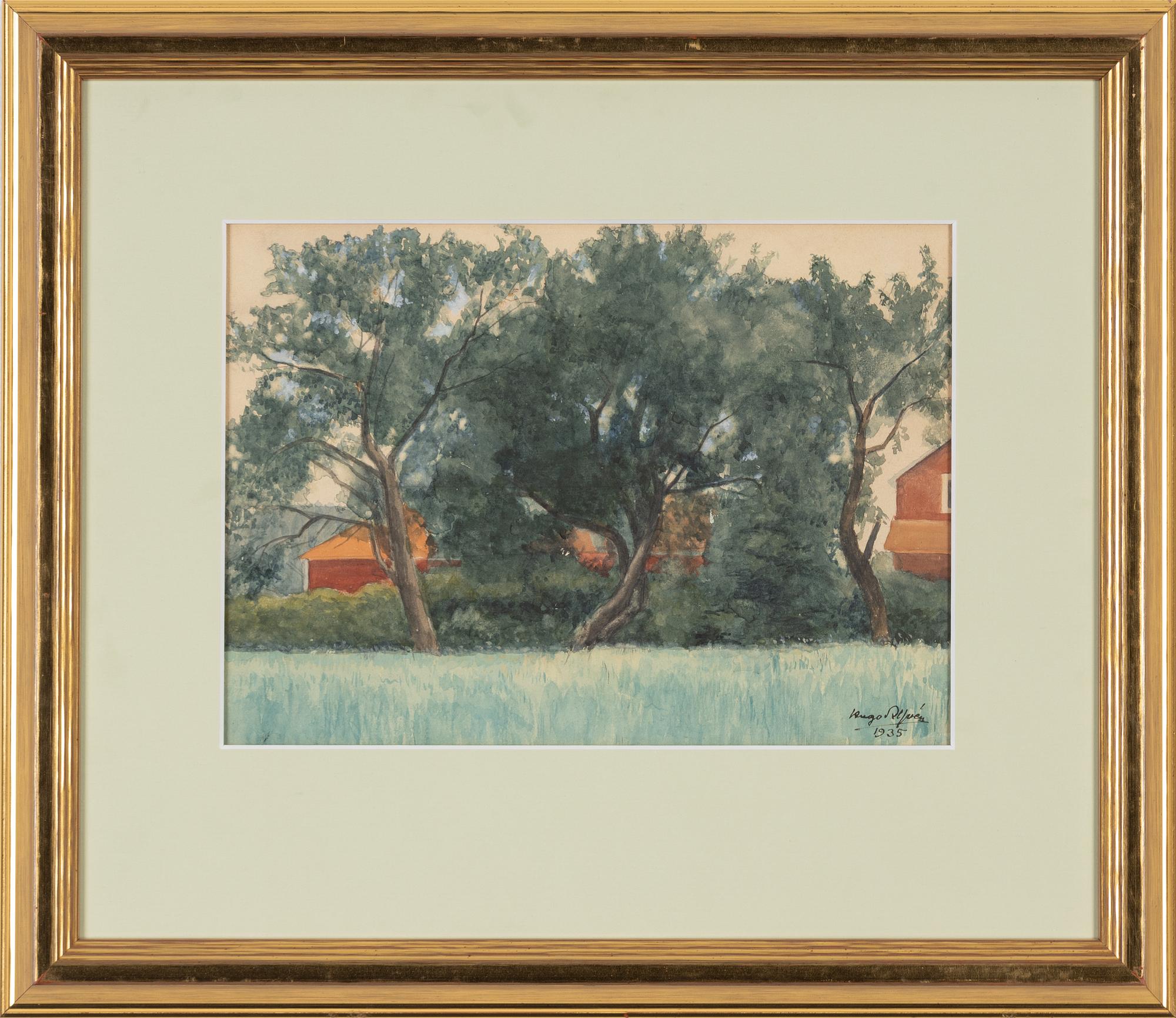 Hugo Alfvén, "Från Åkerö, Leksand 1935".