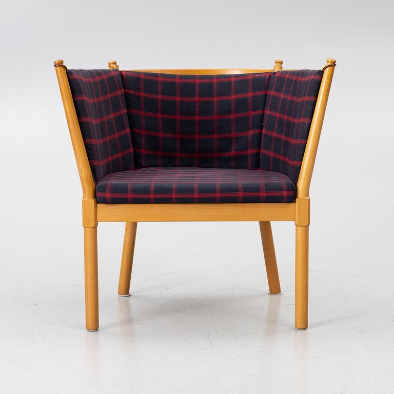 Børge Mogensen, fåtölj, "Tremme", Fritz Hansen, Danmark, 1900-talets andra hälft.