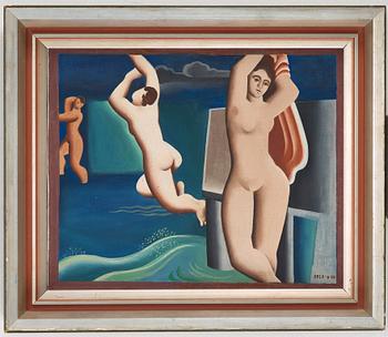 Erik Olson, Composition with bathers.