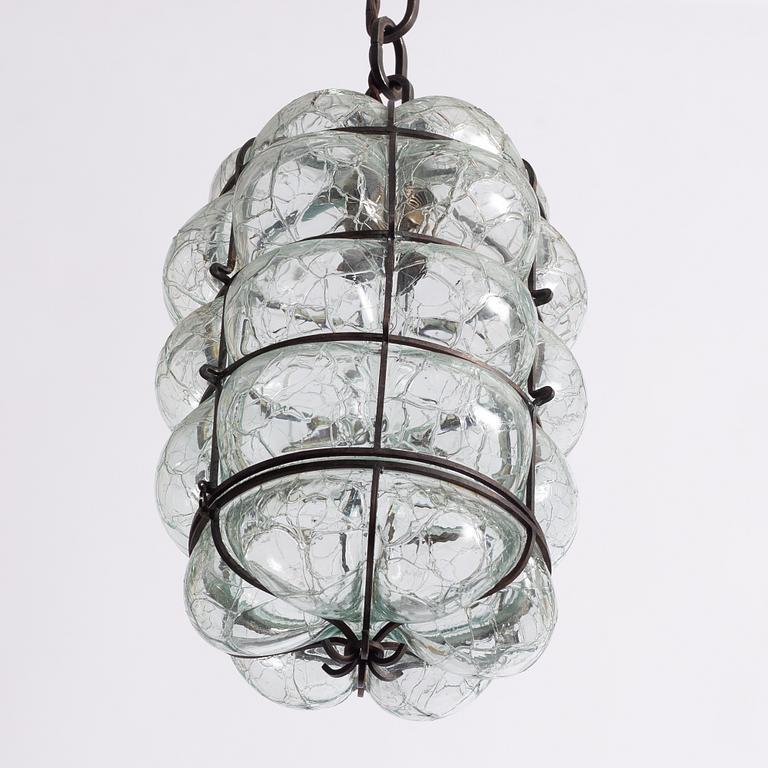 Harald Notini, a ceiling lamp model "10892", Arvid Böhlmarks Lampfabrik, Stockholm, 1930s.