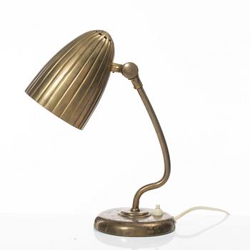 Harald Notini, a table lamp model "15480", Arvid Böhlmarks Lampfabrik, Stockholm, 1940s.