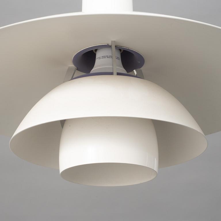Poul Henningsen, a pair of "4/3" ceiling lamps, Louis Poulsen, Denmark.