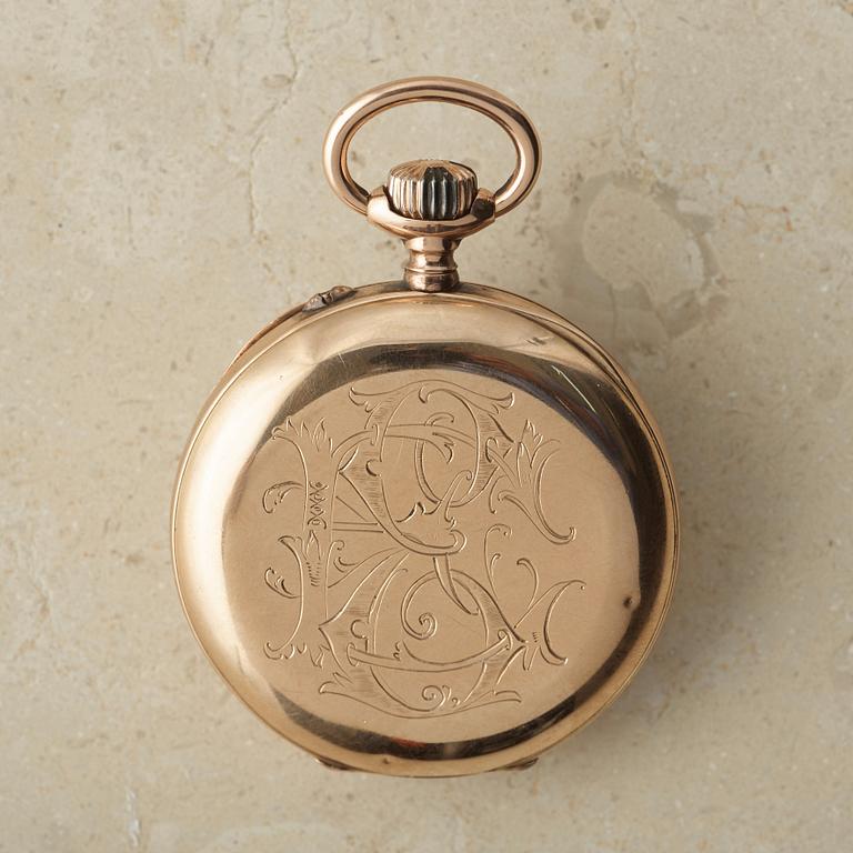 HALDA POCKET WATCH FACTORY, pocket watch, 49 mm,