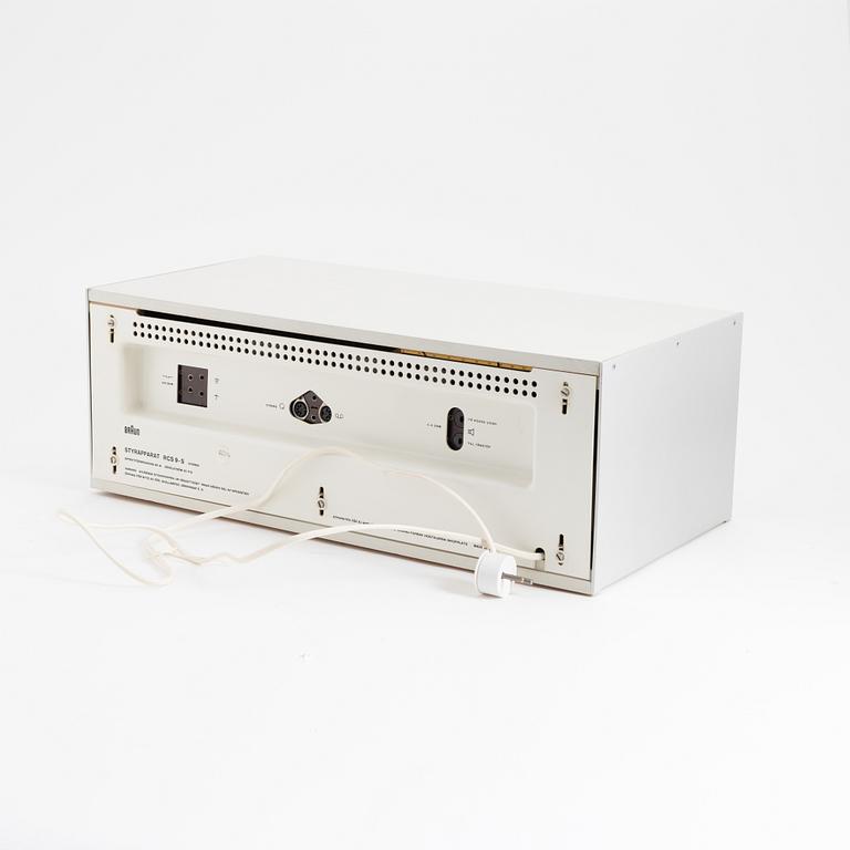 Dieter Rams, radio med förstärkare, modell "RCS 9-5", Braun, , formgiven 1961.
