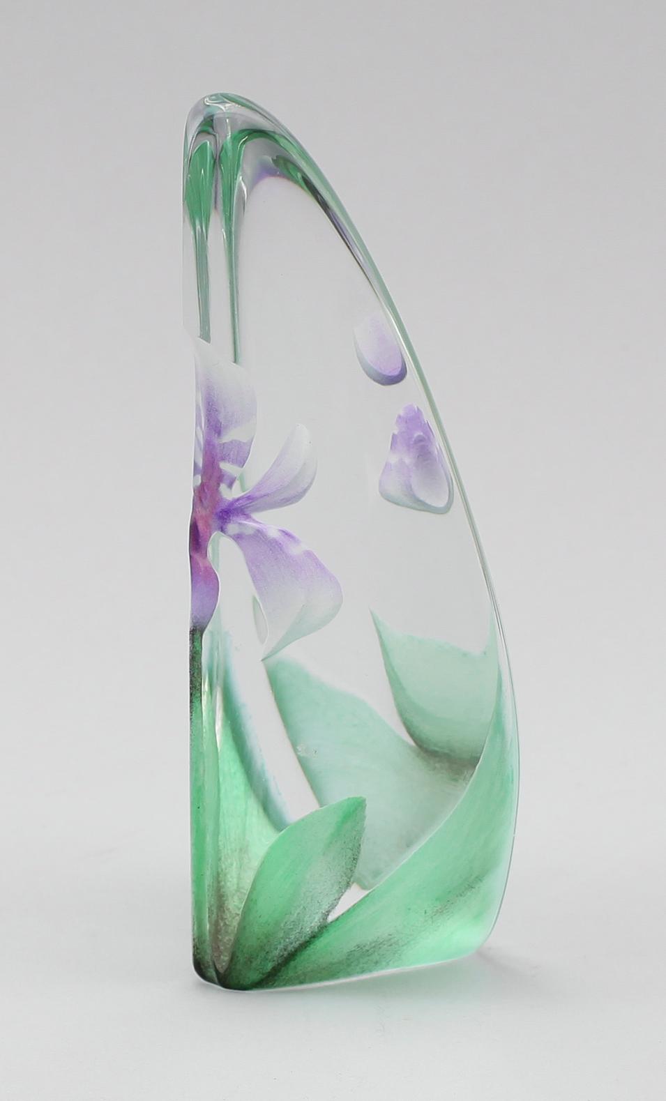 SKULPTUR, glas, Mats Jonasson, Målerås.