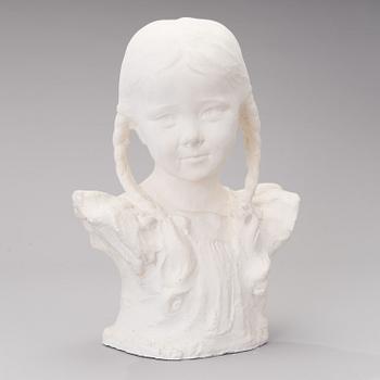 sculpture, cast by Visavuori museum, plaster, signed.