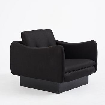 Michel Mortier, a "Tekel", easy chair, Steiner, France 1960s.