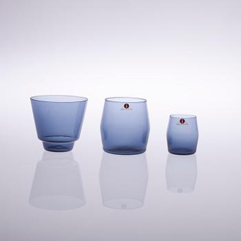 DRICKSGLAS, 16 st, Timo Sarpaneva, Iittala, 1900-talets senare hälft.