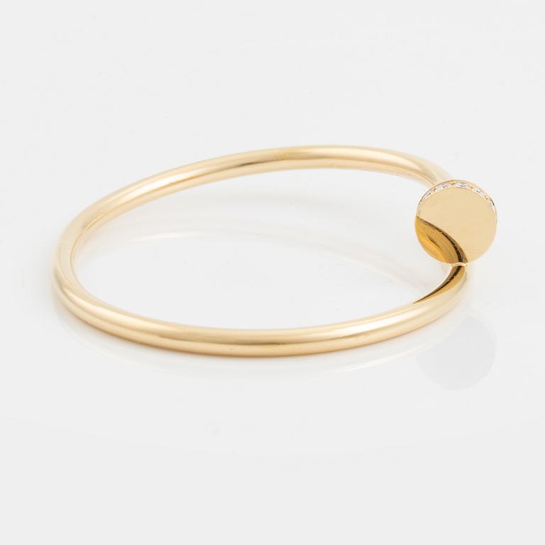 Cartier "Juste un Clou" 18K guld med runda briljantslipade diamanter.