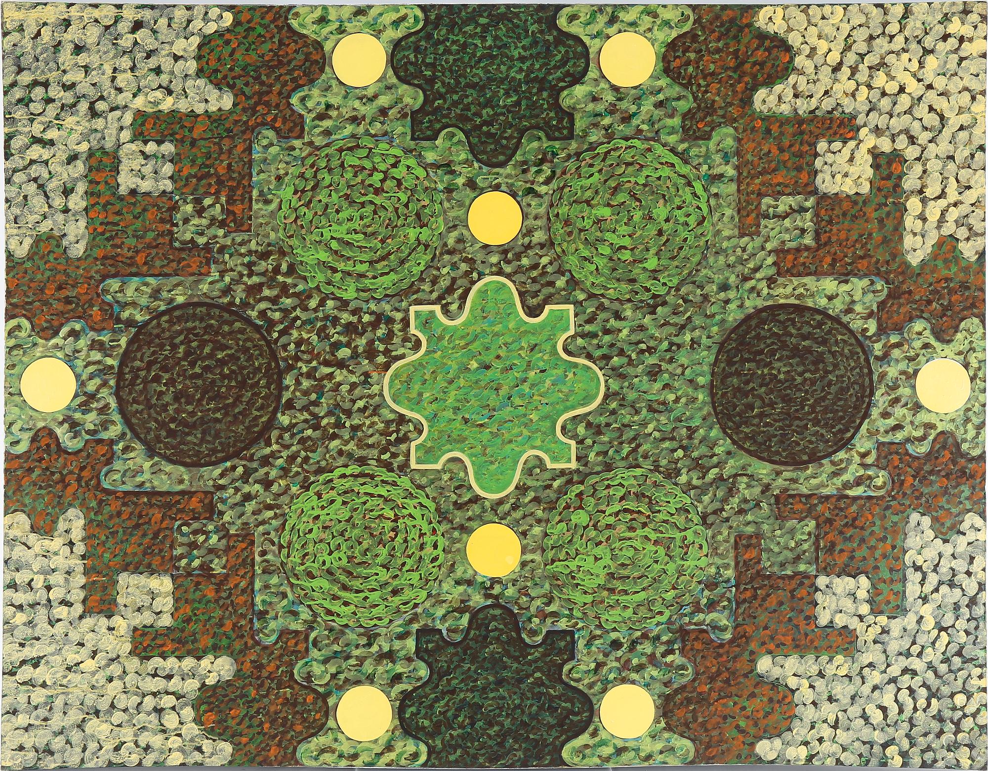 ANETTE HARBOE FLENSBURG, olja på duk, signerad a tergo 1990.