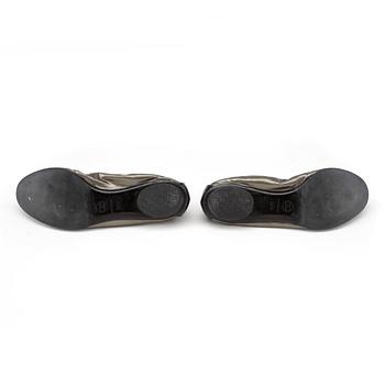 CHANEL, ett par ballerinor. Storlek 38,5.