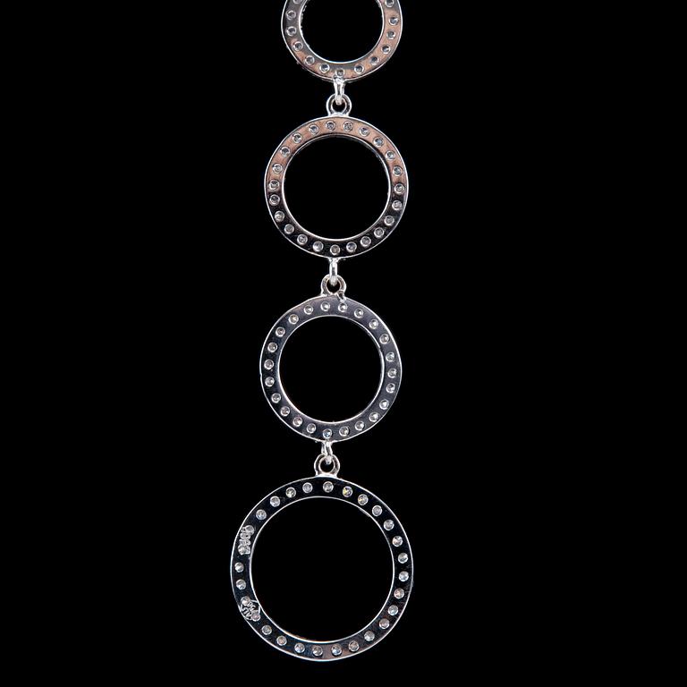 KAULAKORU, 108 briljanttihiottua timanttia 1.19 ct.
