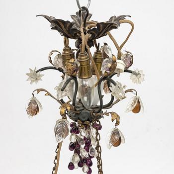 A chandelier, likely Italy, mid-20th Century.