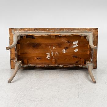 A Swedish rococo table, later part 18th century.