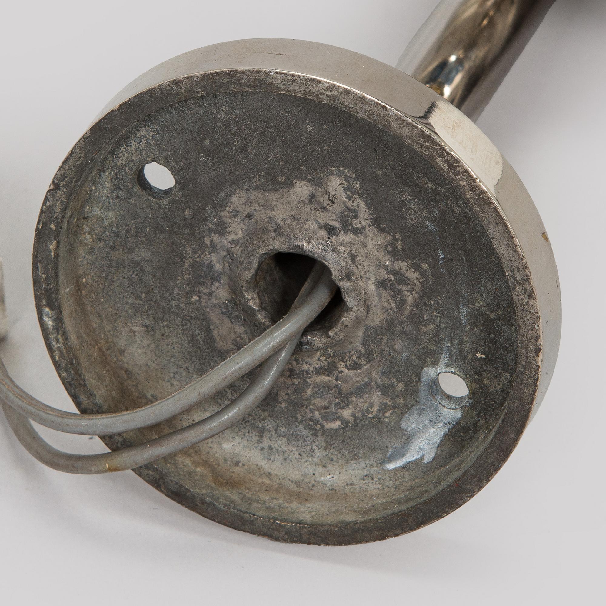 Paavo Tynell, a 1930s made to order wall light, Taito, Finland.