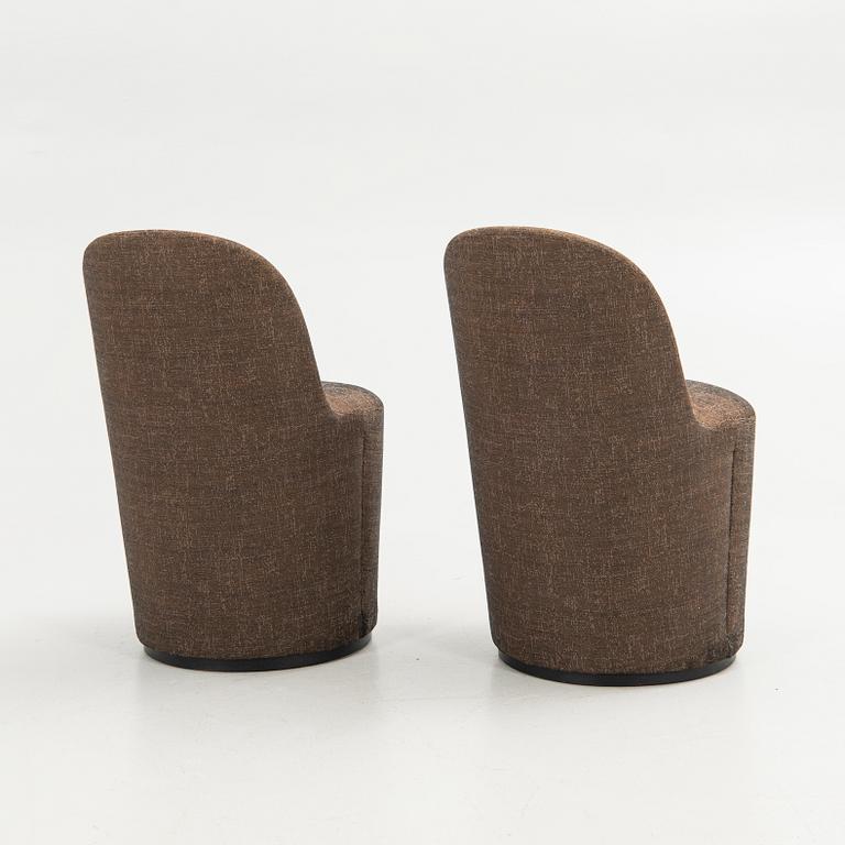 GamFratesi, chairs, a pair, "Tail Chair", Gubi, Denmark.