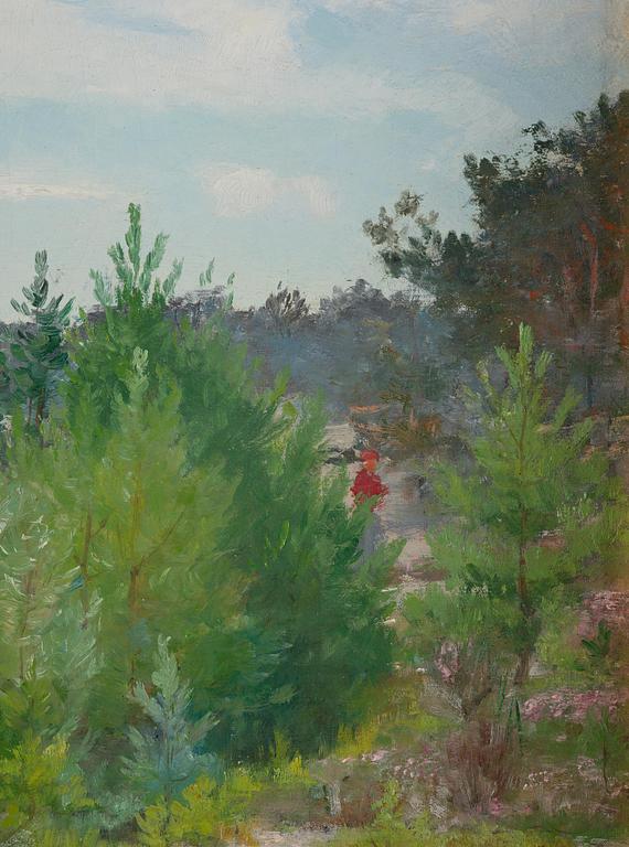 Axel Lindman, Skärkarlshamn, Sandhamn.