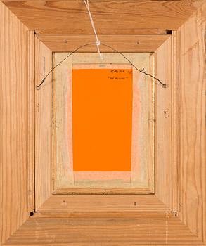 Reijo Meller, oil on board, signed and dated -75.