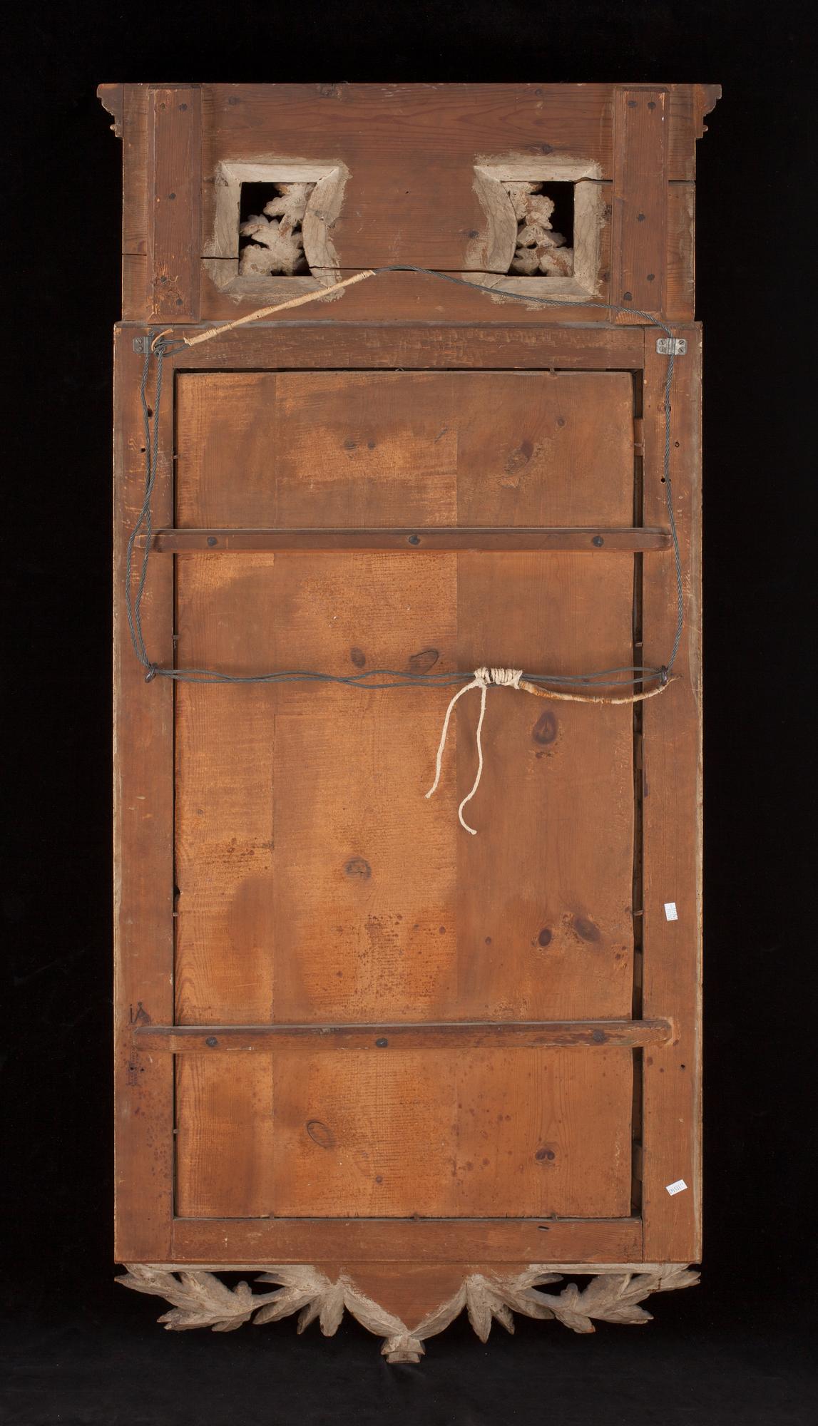 SPEGEL, av Johan Åkerblad (mästare i Stockholm 1758-1799). Gustaviansk.