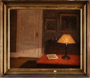 OIDENTIFIERAD KONSTNÄR, olja på duk, osignerad.