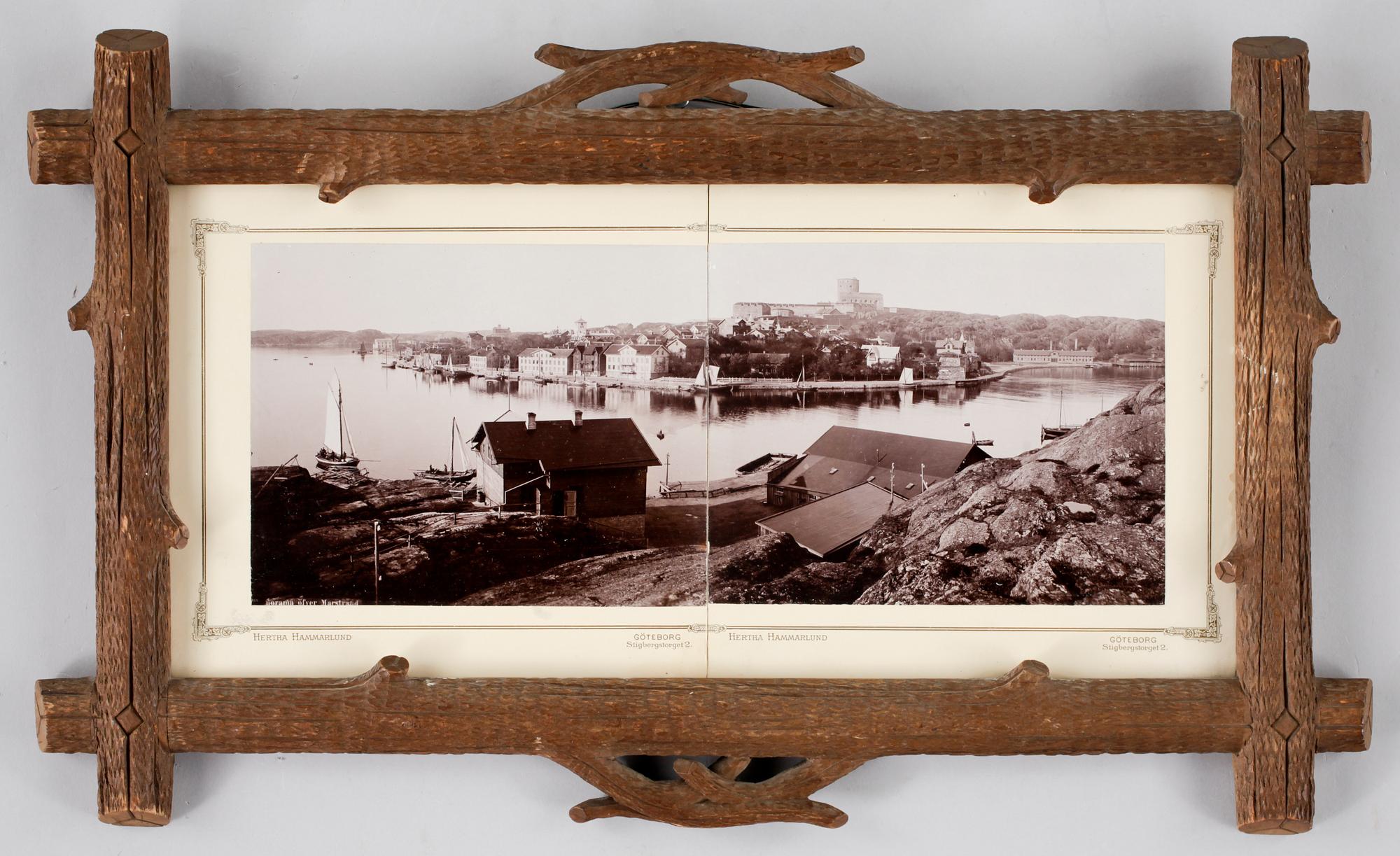 FOTOGRAFI, sign o dat 1893 a tergo av fotografen.