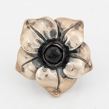 A Georg Jensen silver ring.