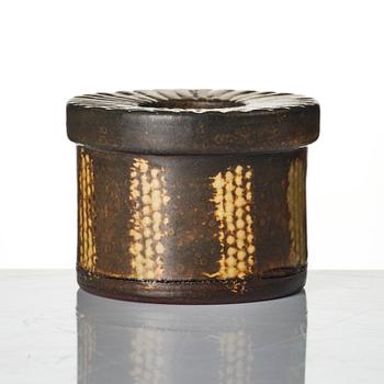 Wilhelm Kåge, a Farsta stoneware candle holder, Gustavsberg Studio 1959.