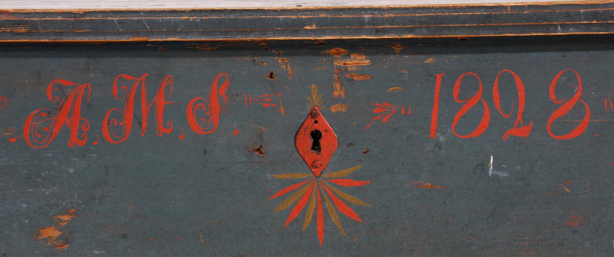 KISTA, allmoge, Hälsingland. 1800-tal.