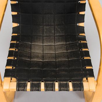 Alvar Aalto, nojatuoli, malli 406, Artek, 1980-luku.