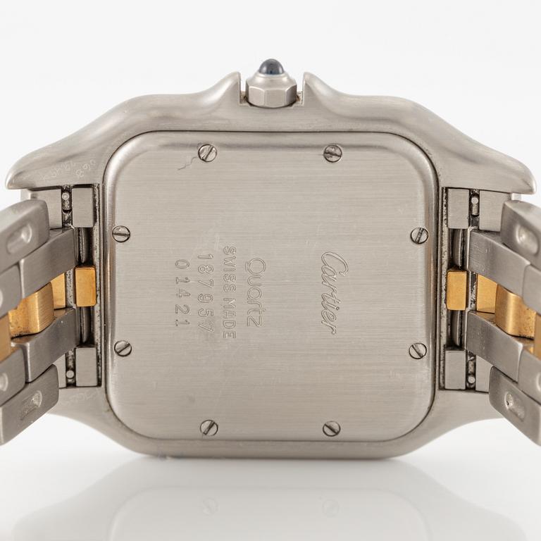 Cartier, Panthère, "Jumbo", wristwatch, 29.5 x 29.5 (39.5) mm.
