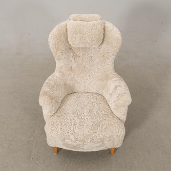 Carl Malmsten, Armchair "Farmor", second half of the 20th century.