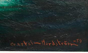 BERTEL BERTEL-NORDSTRÖM, olja på duk, signerad och daterad- 59.