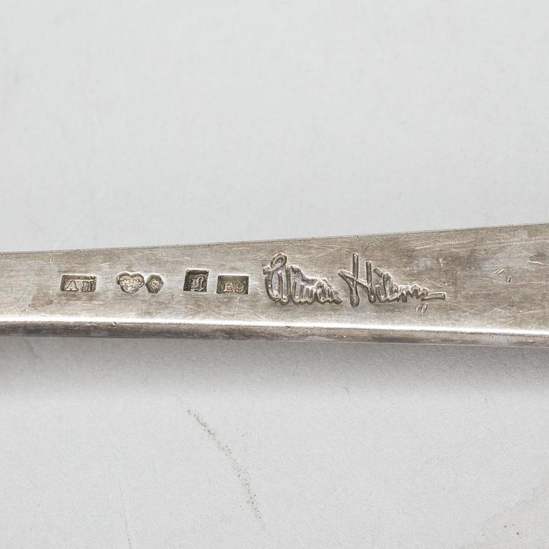 SERVERINGSSKED, silver, Wiwen Nilsson, Lund, 1952, vikt ca 70g.