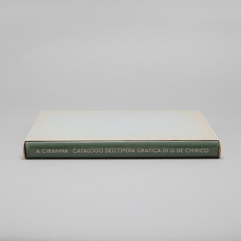A book by Alfonso Ciranna, "Giorgio de Chirico", numbered 195/1500, Italy, 1969.