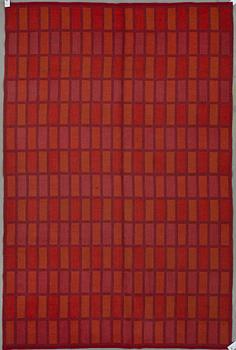 MATTA, rölakan, dubbelvävd, 1900-talets tredje kvartal. Ca 300x200 cm.