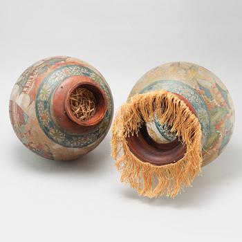 Two chinese lanterns, first half of the 20th century.