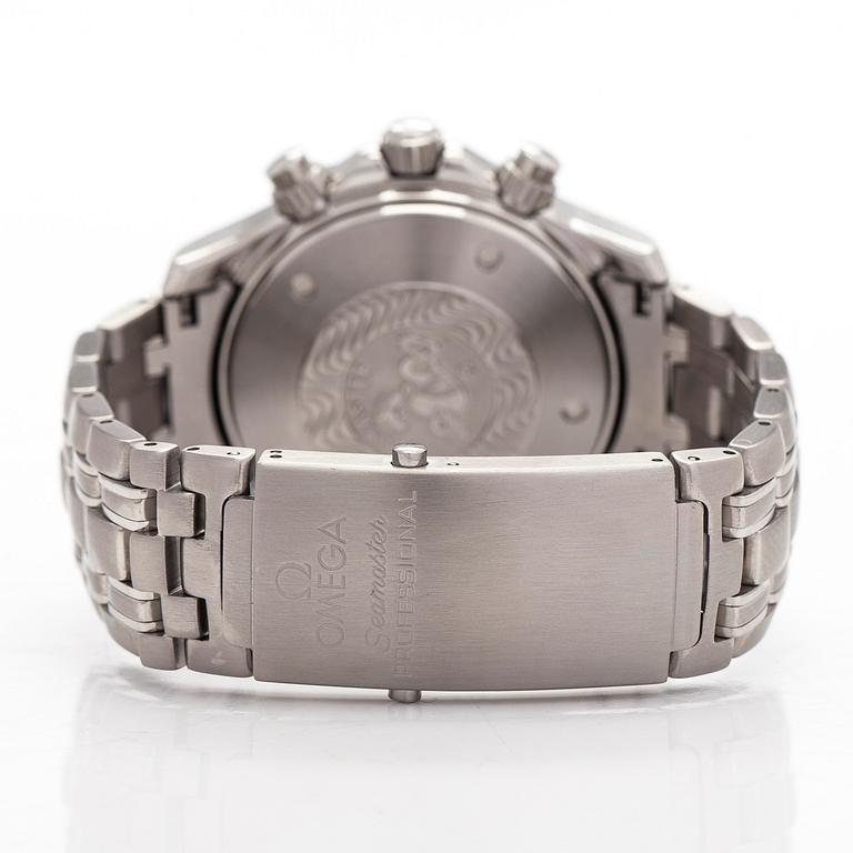 Omega, Seamaster, kronograf, armbandsur, 41,5 mm.