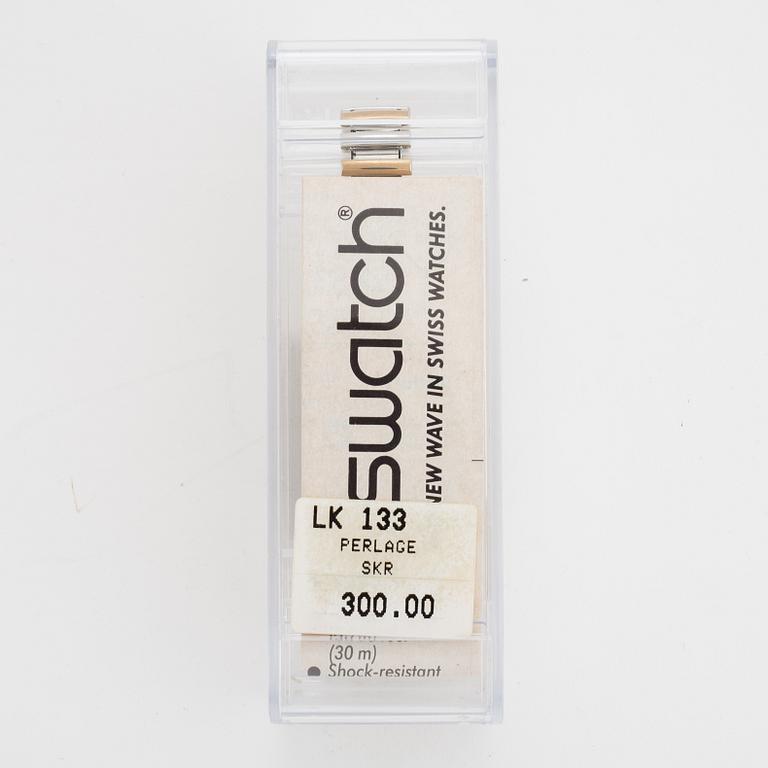 Swatch, Perlace, wristwatch, 25 mm.