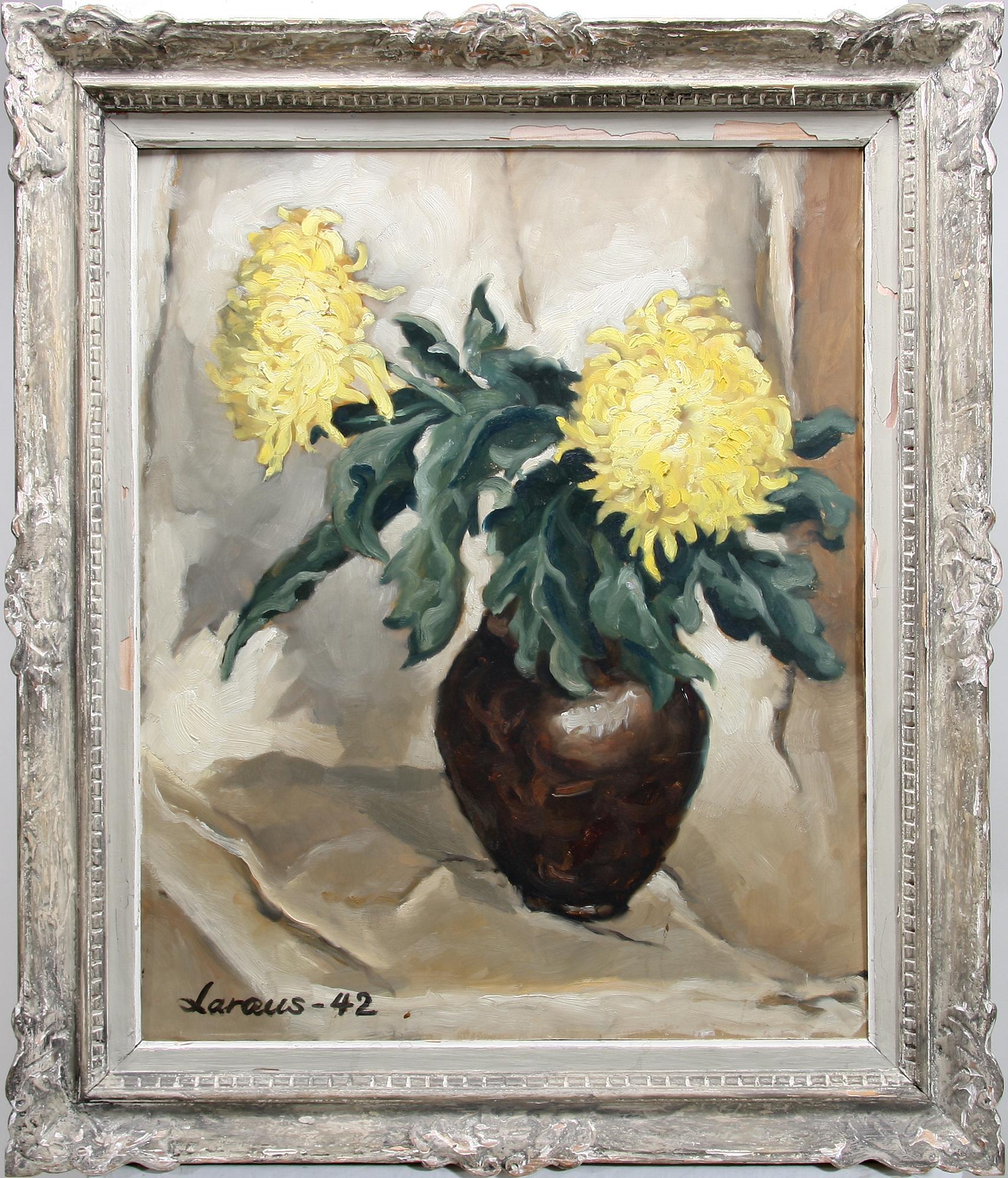 LARS-OLOF LARAEUS, olja på pannå, sign o dat -42.