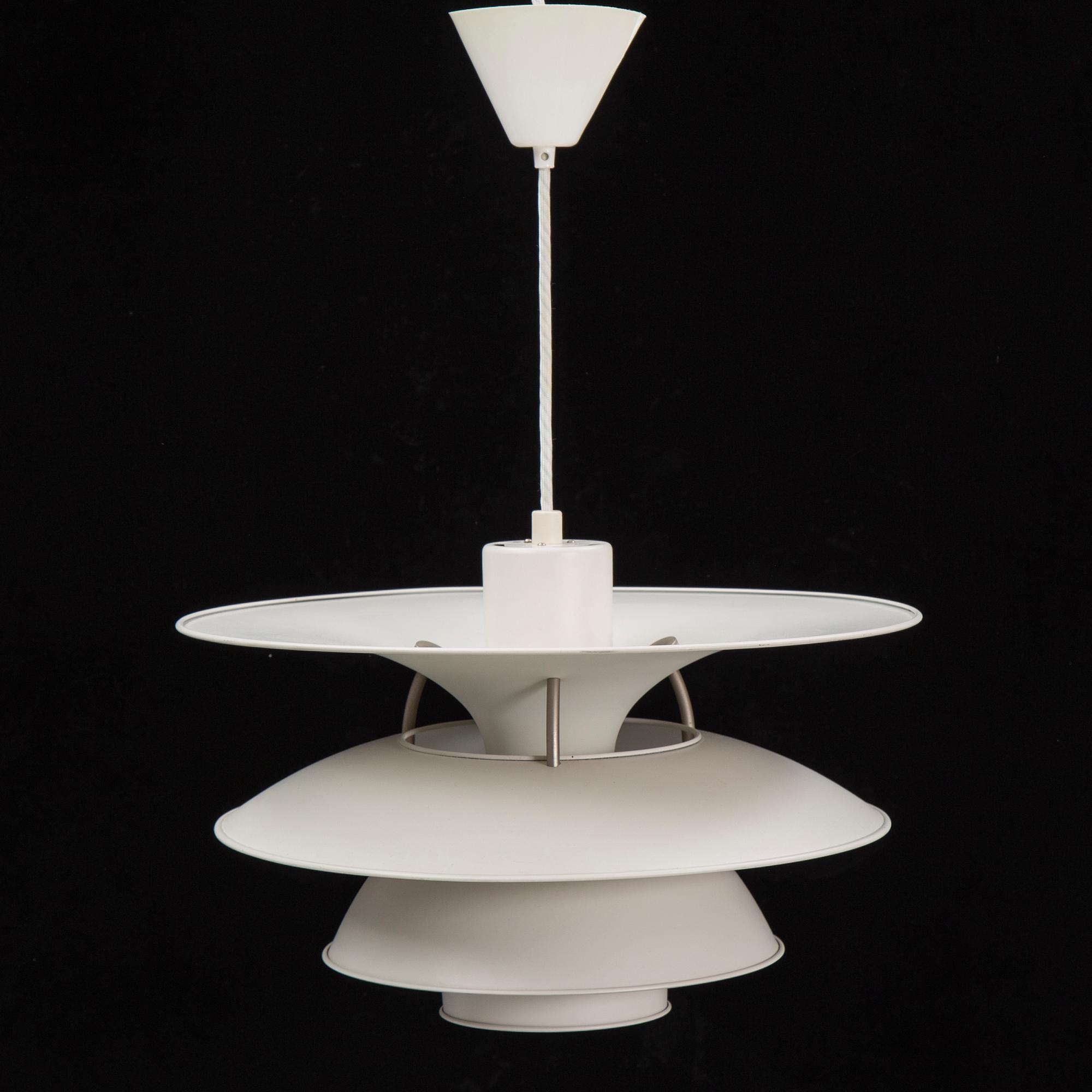 Poul Henningsen, a 'Charlottenborg PH 5-4.5' ceiling lamp, Louis Poulsen, Denmark.