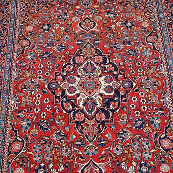 Matta, semiantik Keshan, ca 198,5 x 127-133,5 cm.